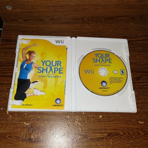 Your Shape featuring Jenny McCarthy (Nintendo Wii, 2015) game only no camera - Picture 2 of 3